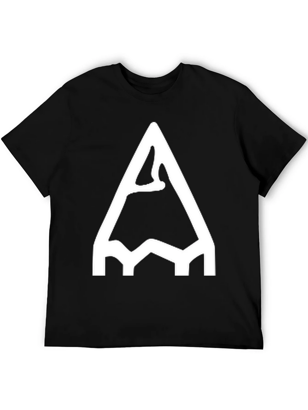Pencil Sketch Graphic Tee - Black Cotton Casual Shirt product image 8