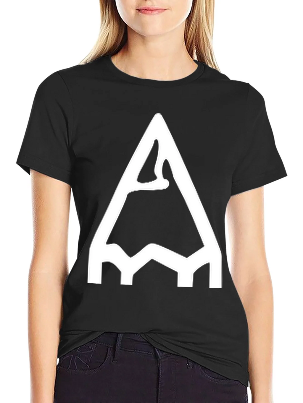 Pencil Sketch Graphic Tee - Black Cotton Casual Shirt product image 5