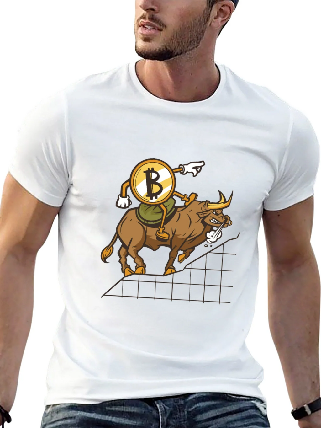 Bitcoin Bull Run T-Shirt - Crypto Trading Tee product image 4