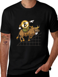 Bitcoin Bull Run T-Shirt - Crypto Trading Tee product image 1