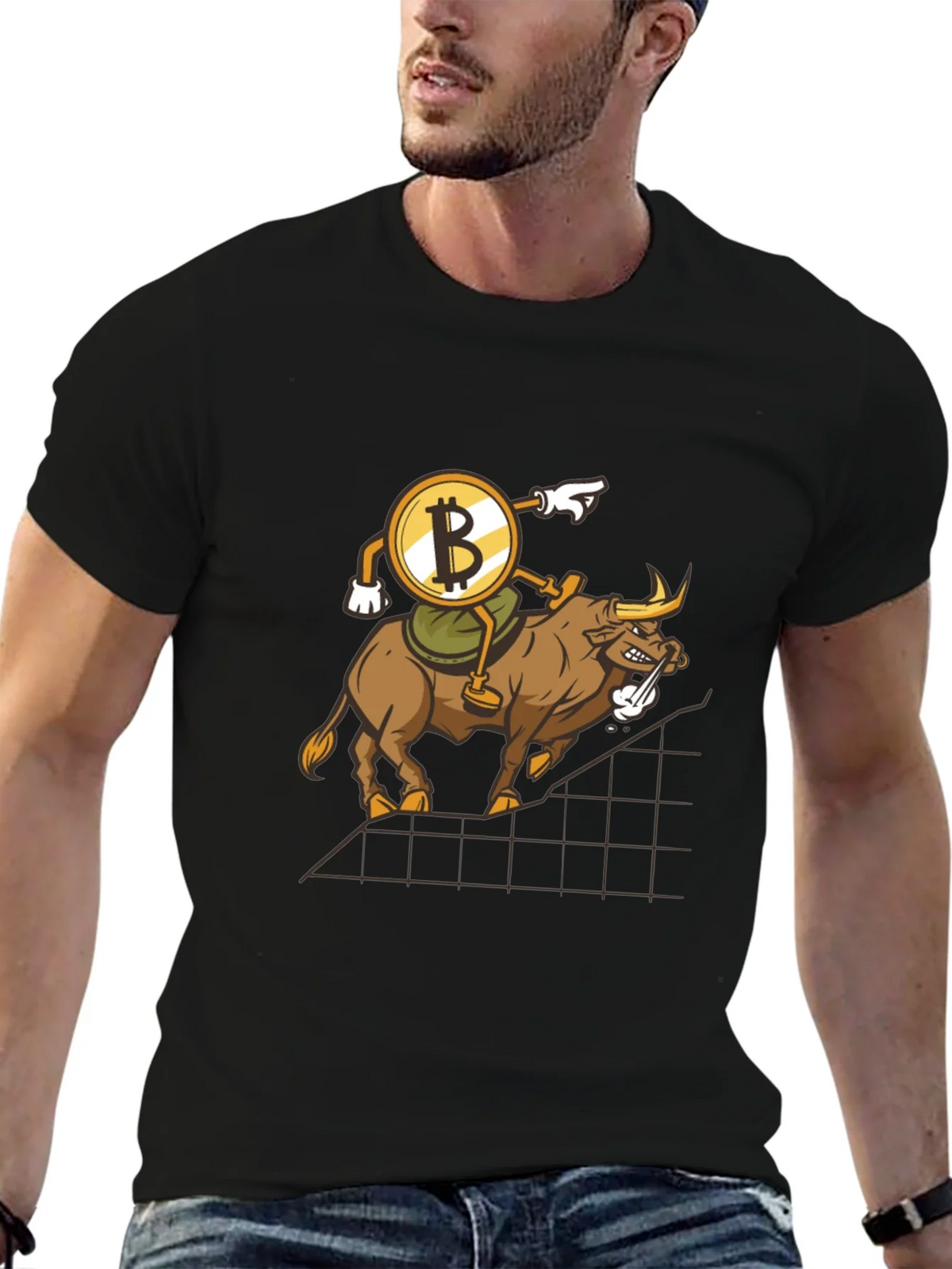 Bitcoin Bull Run T-Shirt - Crypto Trading Tee product image 9