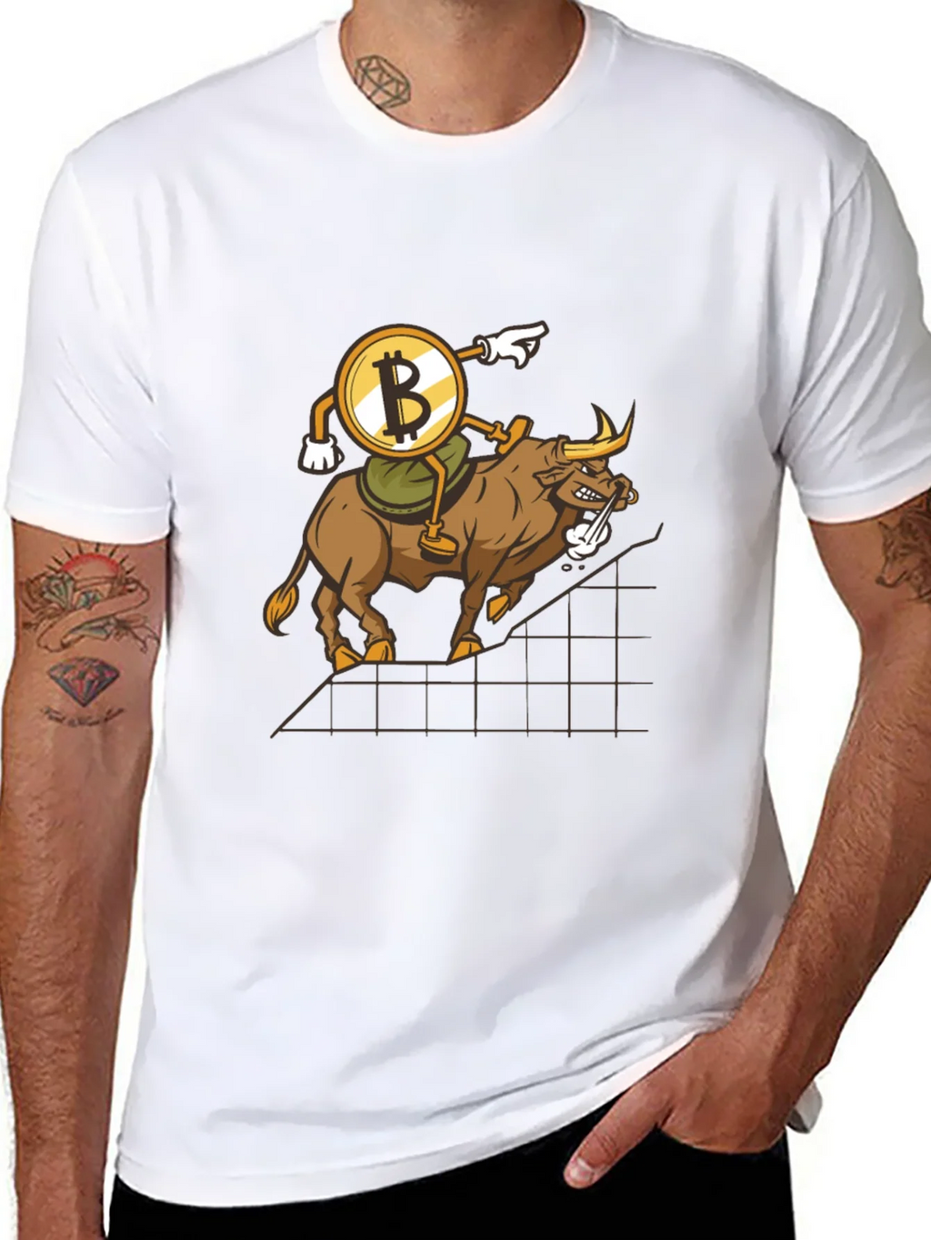 Bitcoin Bull Run T-Shirt - Crypto Trading Tee product image 10