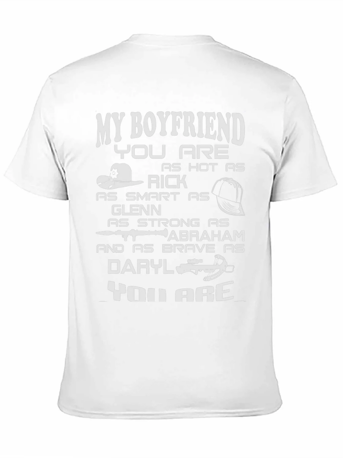 Boyfriend T-Shirt - Walking Dead Inspired product image 2