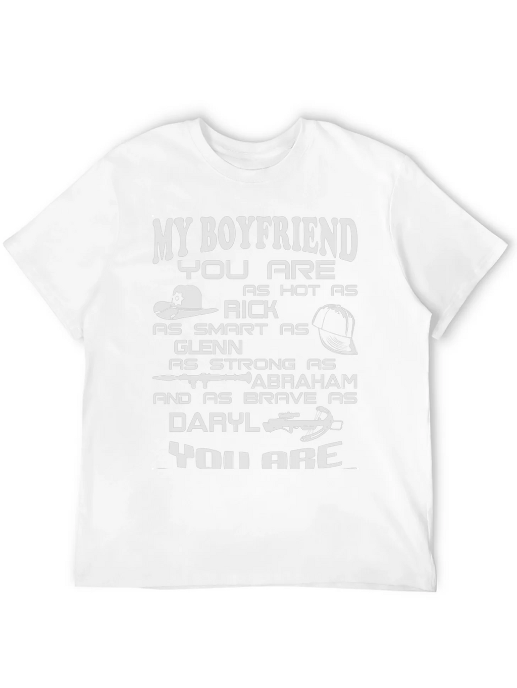 Boyfriend T-Shirt - Walking Dead Inspired product image 3