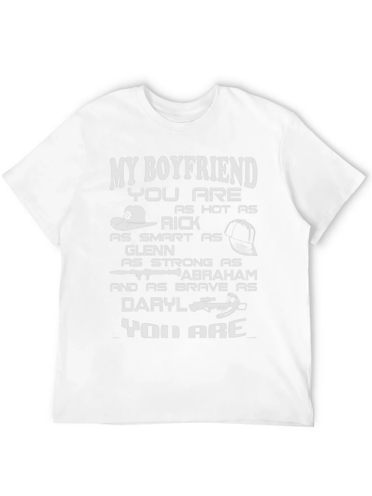 Boyfriend T-Shirt - Walking Dead Inspired product image 3