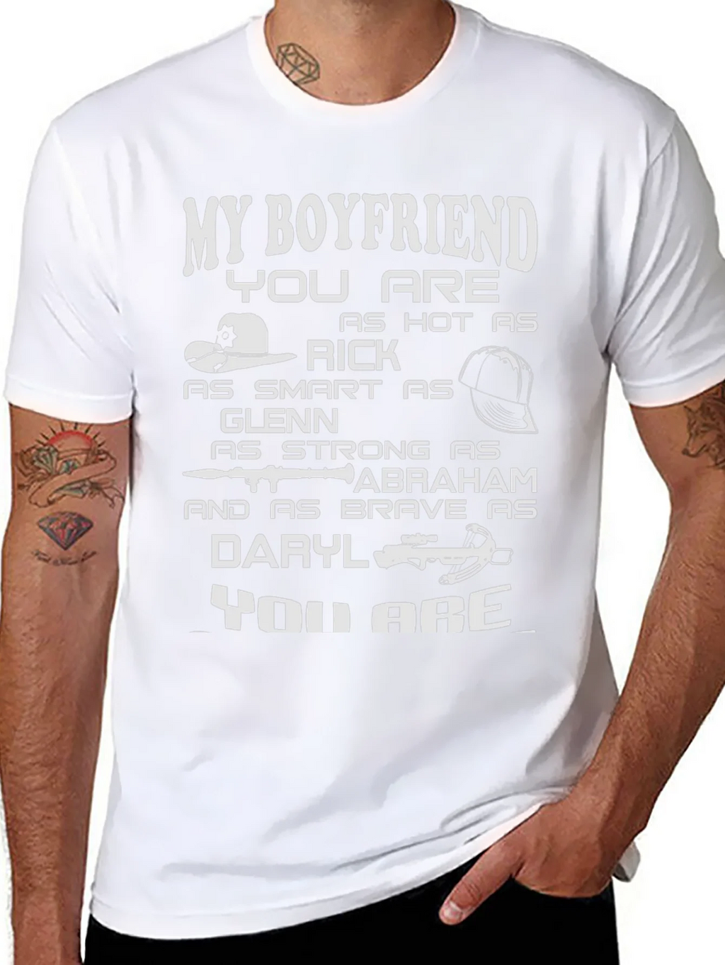 Boyfriend T-Shirt - Walking Dead Inspired product image 10