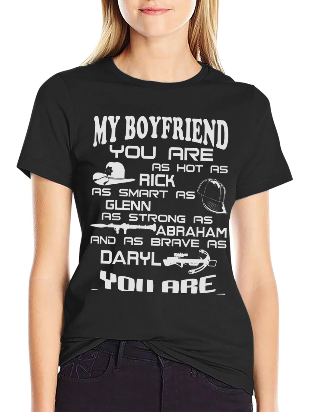 Boyfriend T-Shirt - Walking Dead Inspired product image 5