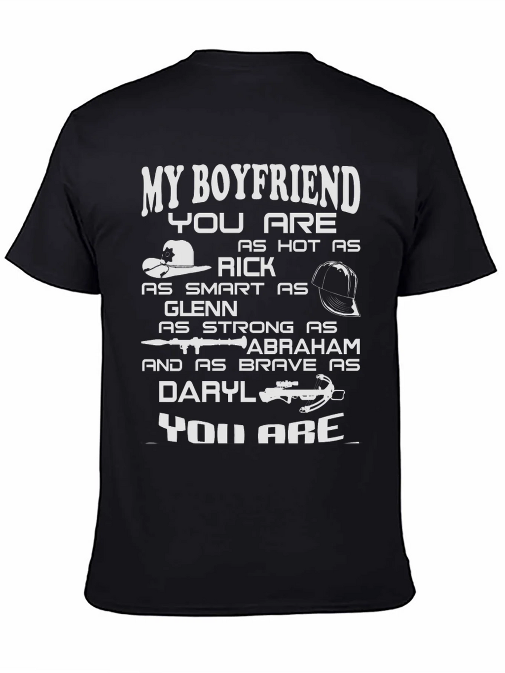 Boyfriend T-Shirt - Walking Dead Inspired product image 7