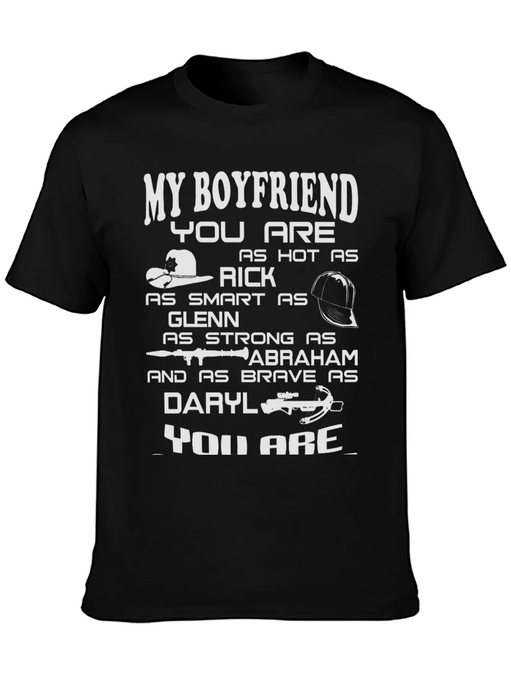 Boyfriend T-Shirt - Walking Dead Inspired product image 6