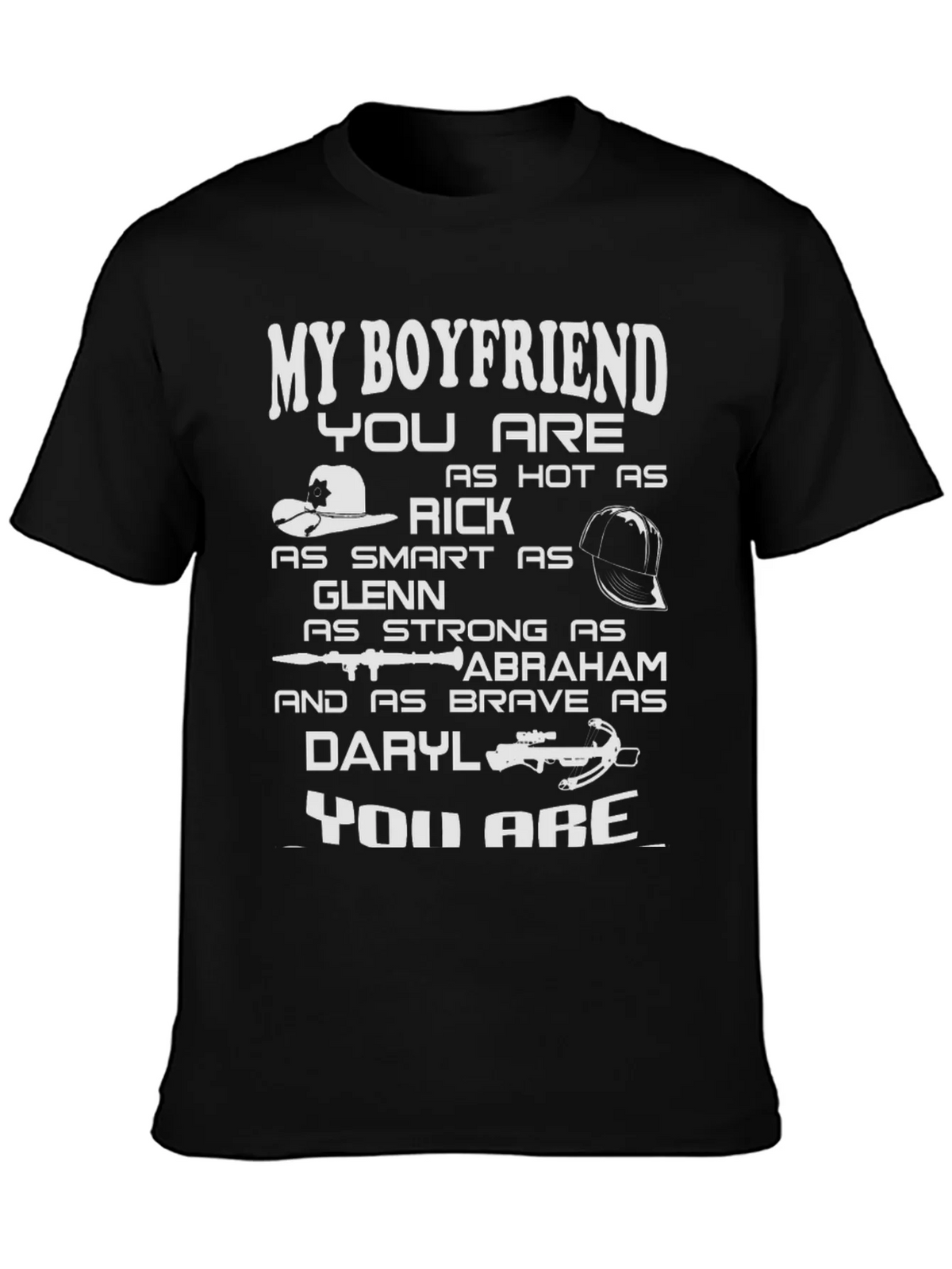 Boyfriend T-Shirt - Walking Dead Inspired product image 6