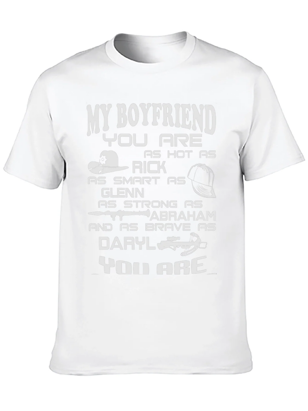 Boyfriend T-Shirt - Walking Dead Inspired product image 12