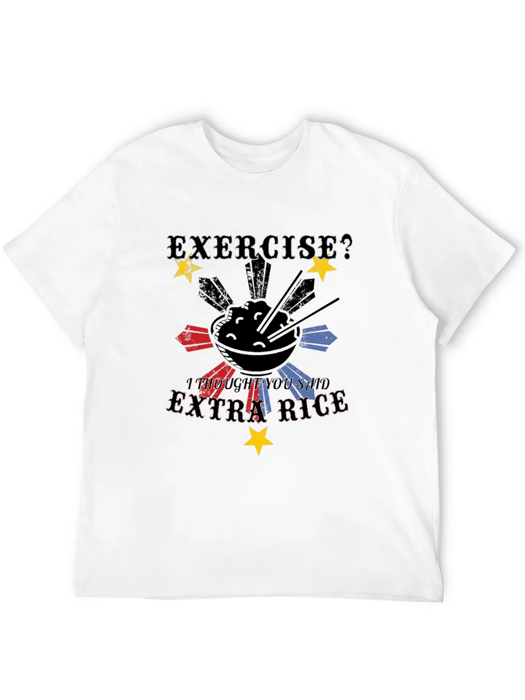 Extra Rice Black Graphic Tee product image 3