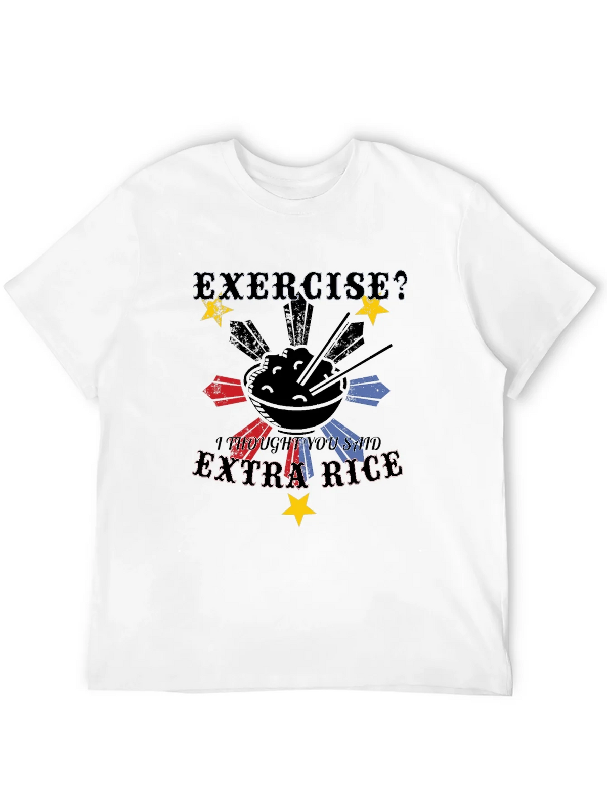 Extra Rice Black Graphic Tee product image 3