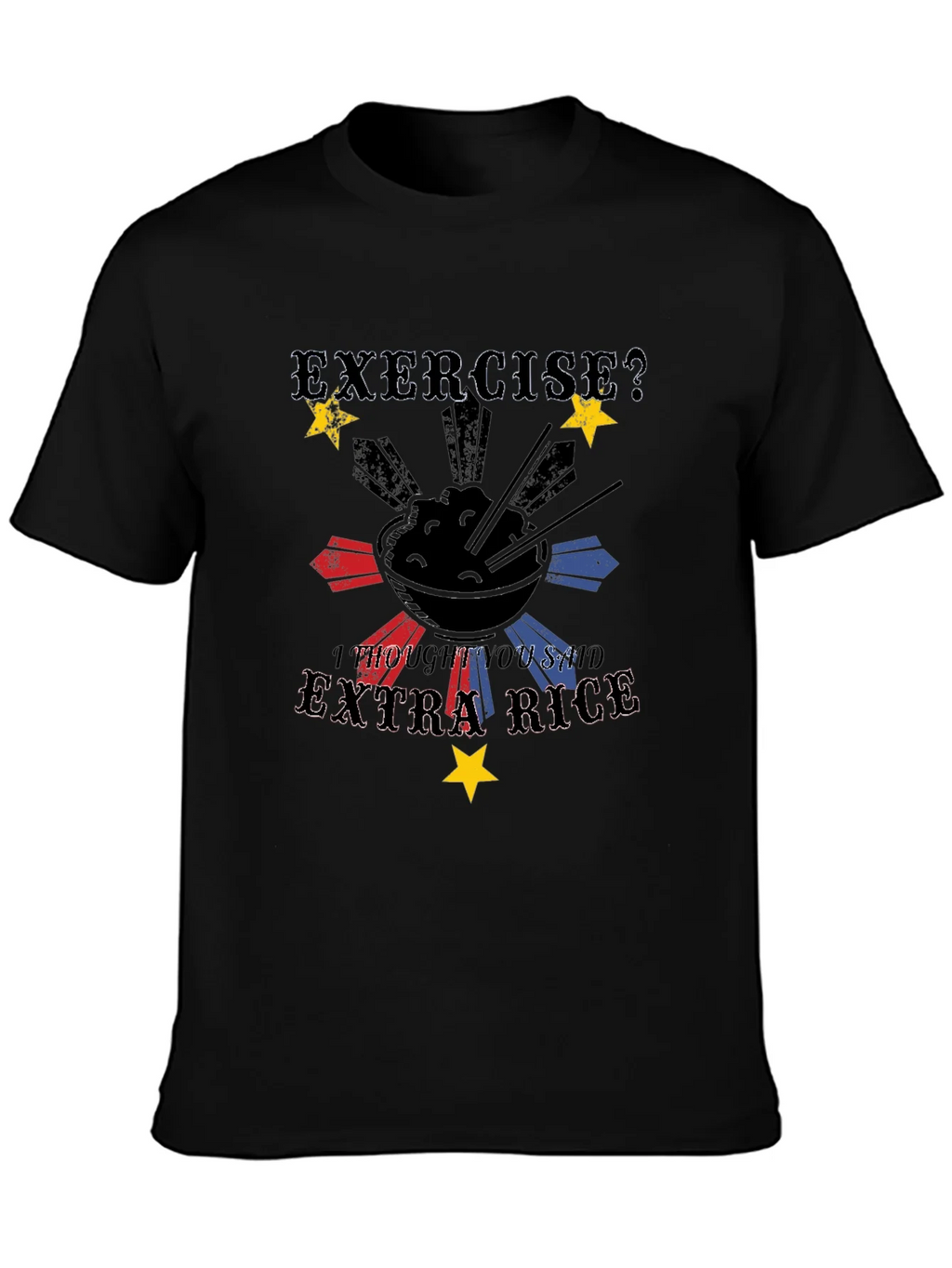 Extra Rice Black Graphic Tee product image 6