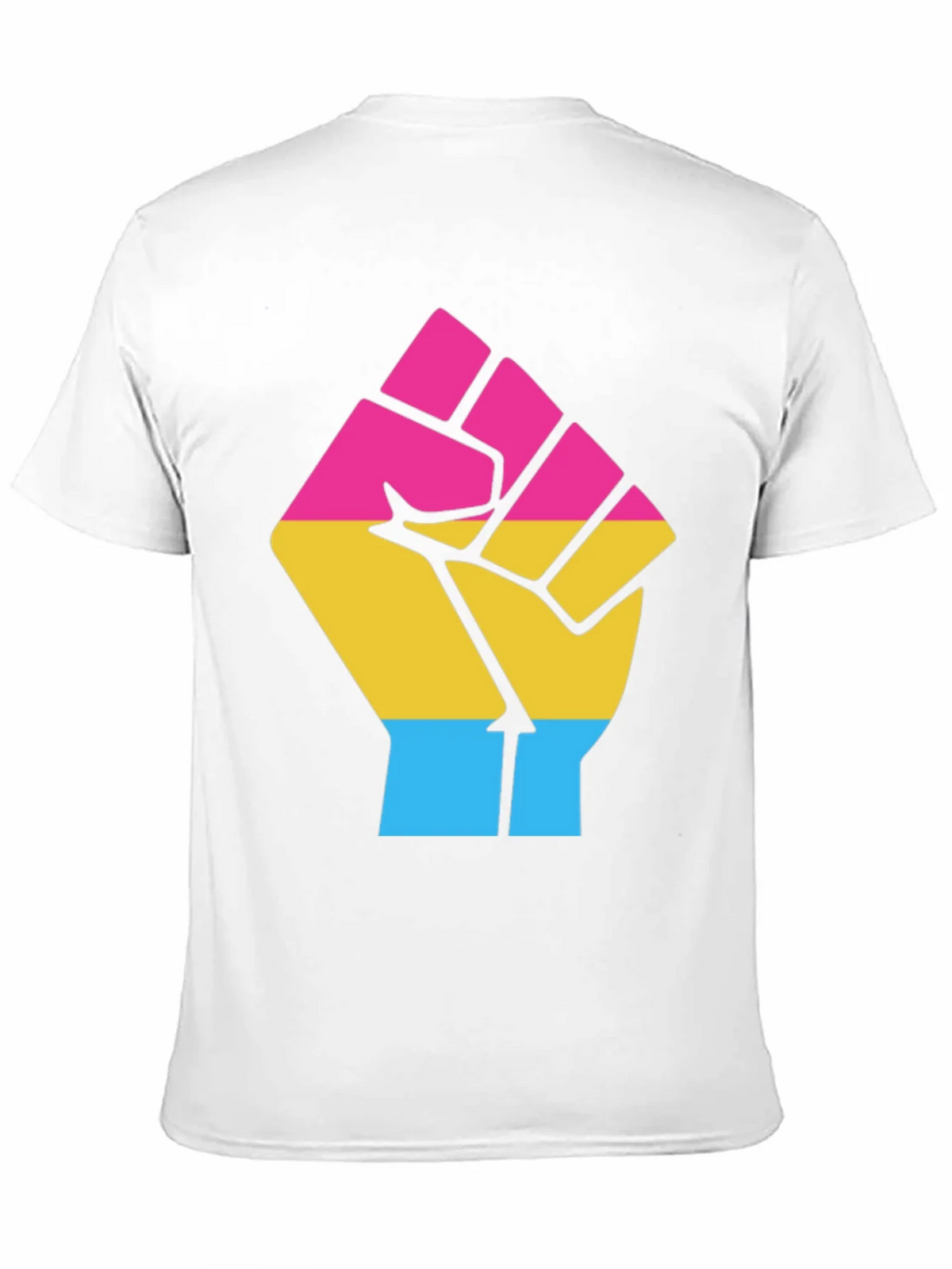 Pansexual Pride Fist T-Shirt product image 2