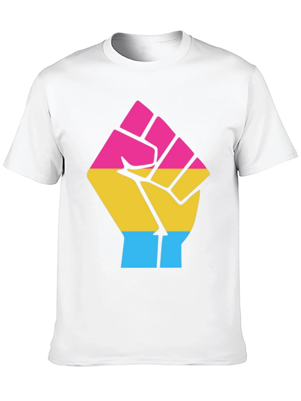 Pansexual Pride Fist T-Shirt product image 12