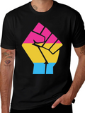 Pansexual Pride Fist T-Shirt product image 1