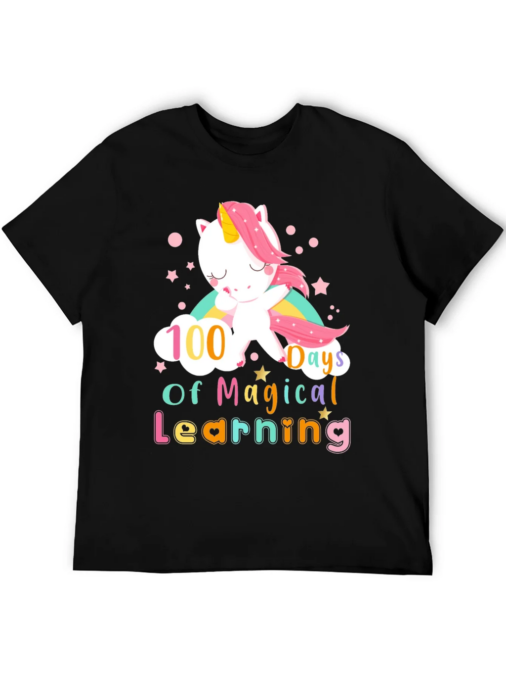 100 Days of Magical Learning Unicorn T-Shirt product image 8