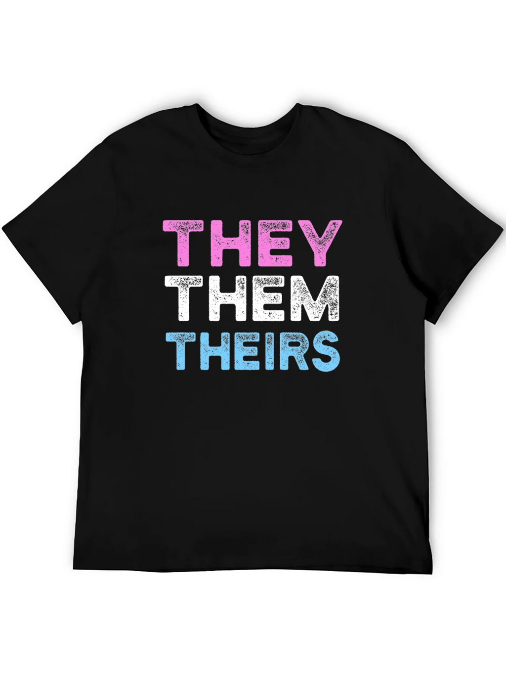 THEY THEM THEIRS Pronoun Pride T-Shirt product image 8
