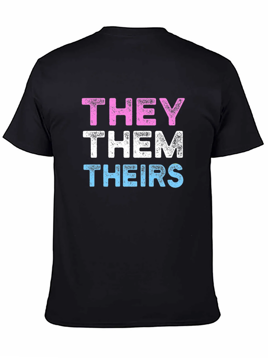 THEY THEM THEIRS Pronoun Pride T-Shirt product image 7
