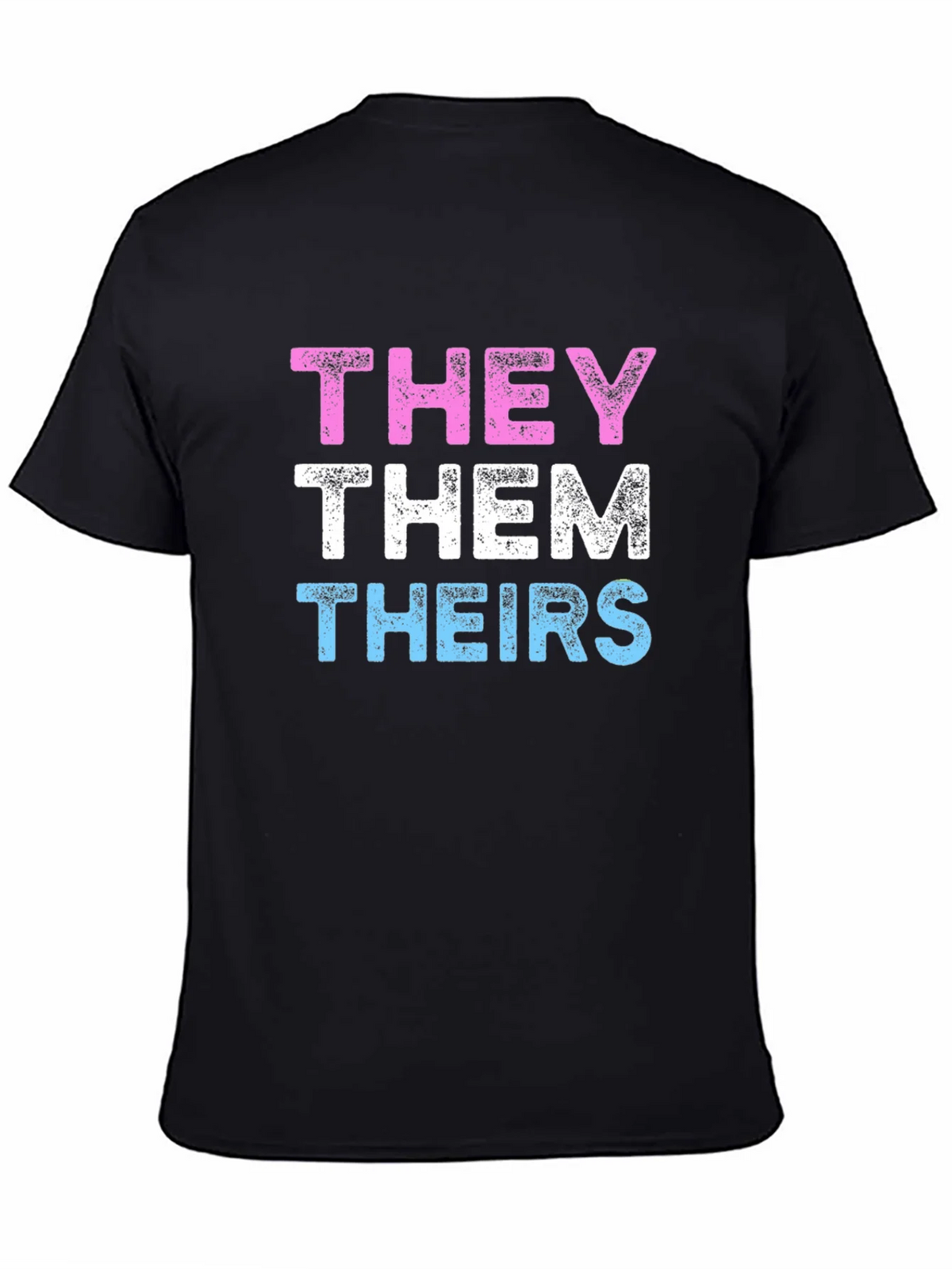 THEY THEM THEIRS Pronoun Pride T-Shirt product image 7