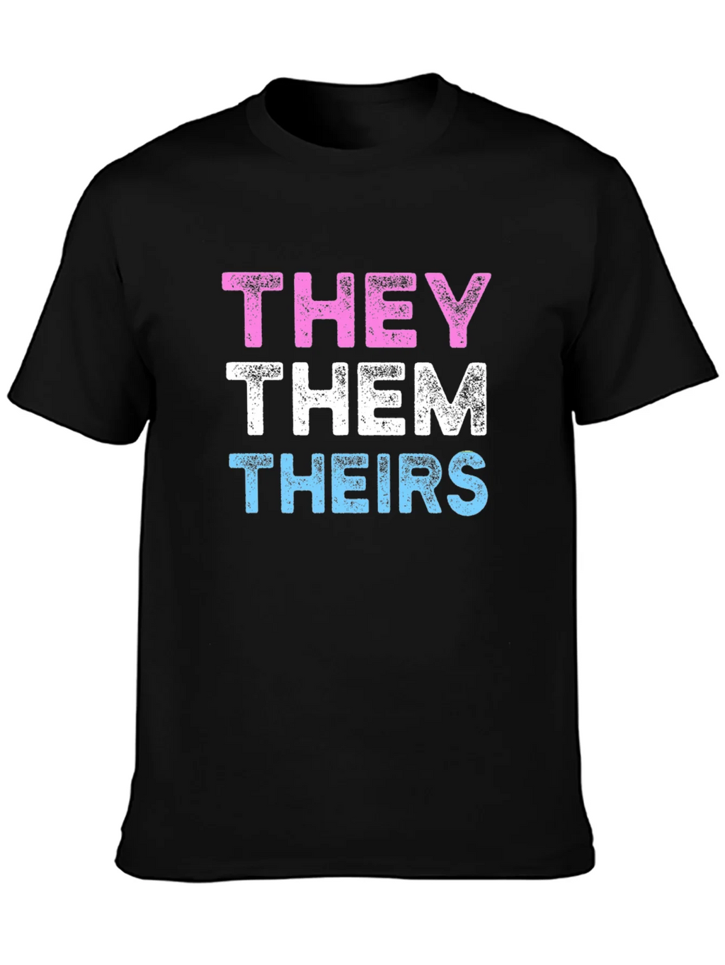 THEY THEM THEIRS Pronoun Pride T-Shirt product image 6