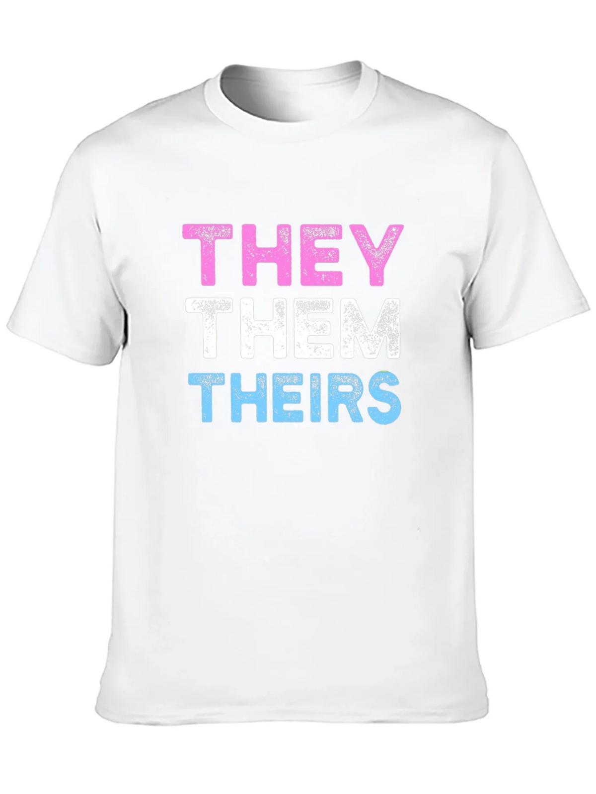 THEY THEM THEIRS Pronoun Pride T-Shirt product image 12
