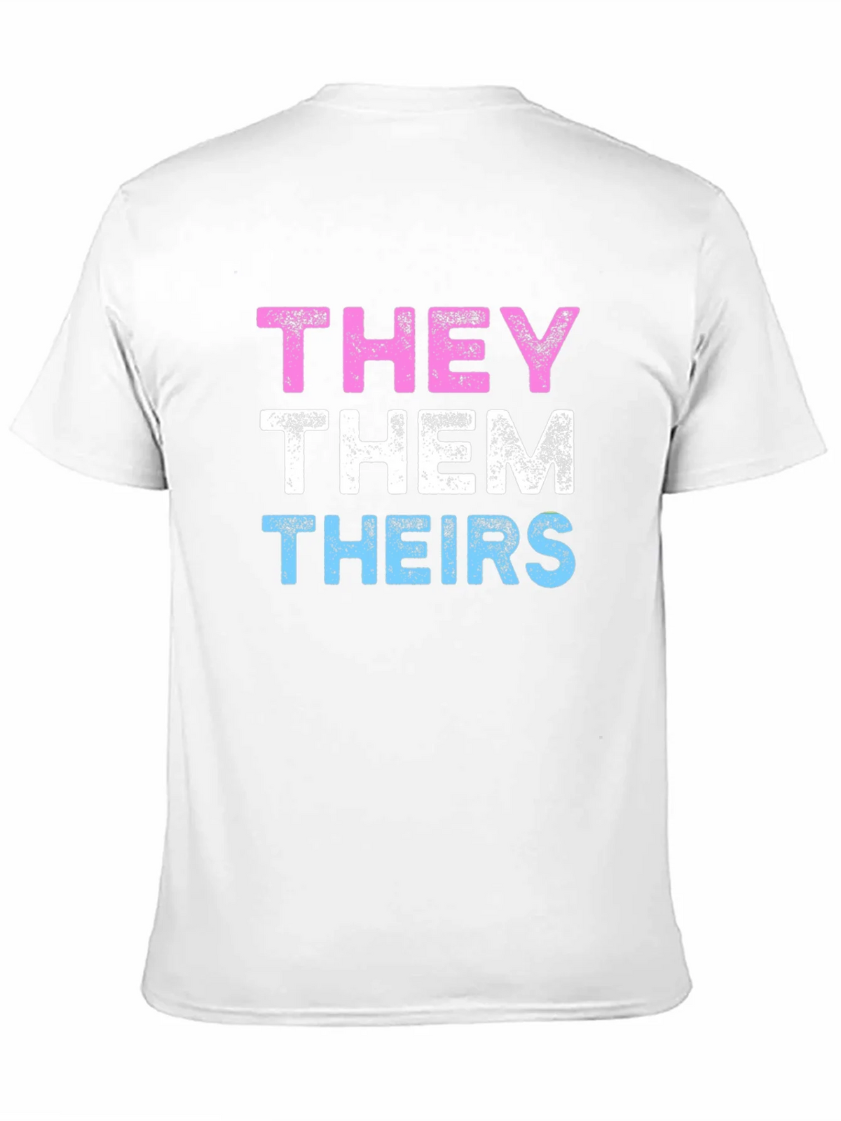 THEY THEM THEIRS Pronoun Pride T-Shirt product image 2