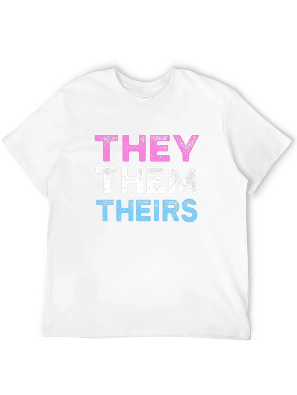 THEY THEM THEIRS Pronoun Pride T-Shirt product image 3