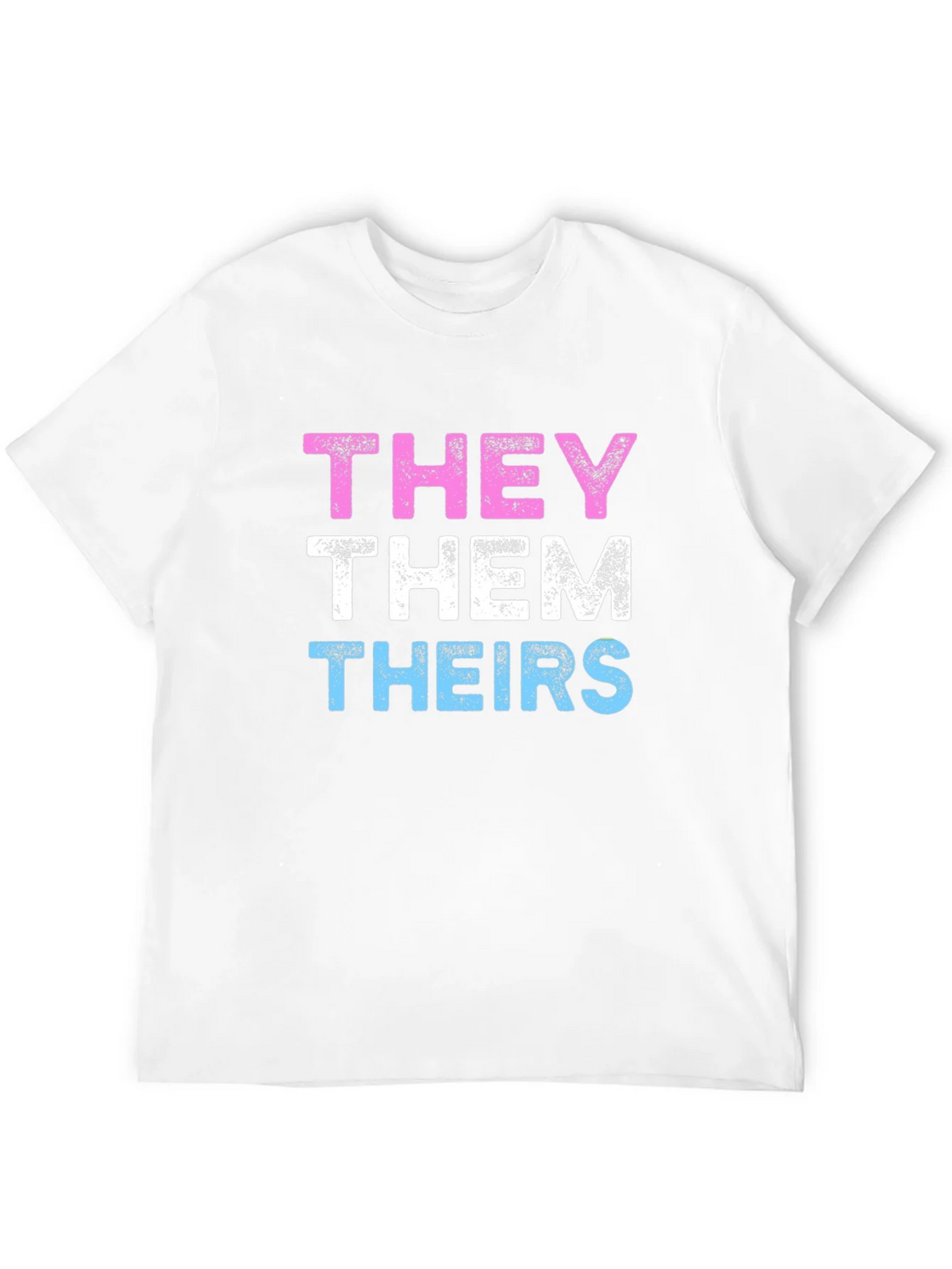 THEY THEM THEIRS Pronoun Pride T-Shirt product image 3