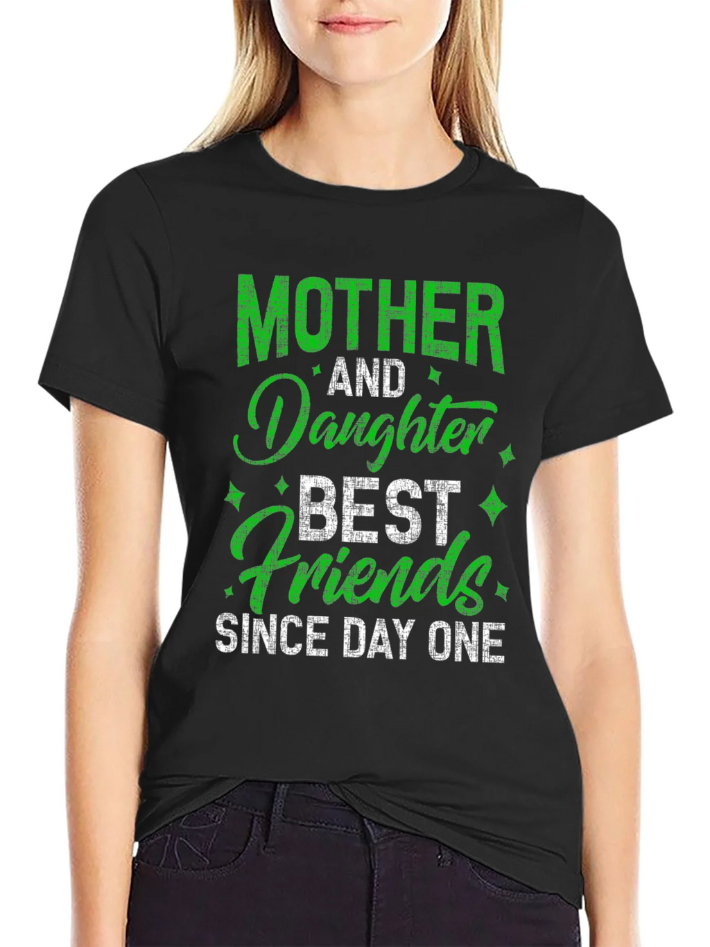 Mother and Daughter Best Friends Tee product image 5