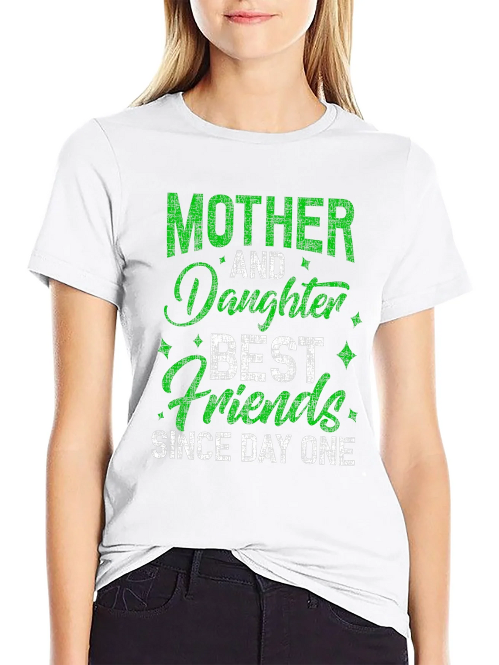 Mother and Daughter Best Friends Tee product image 11