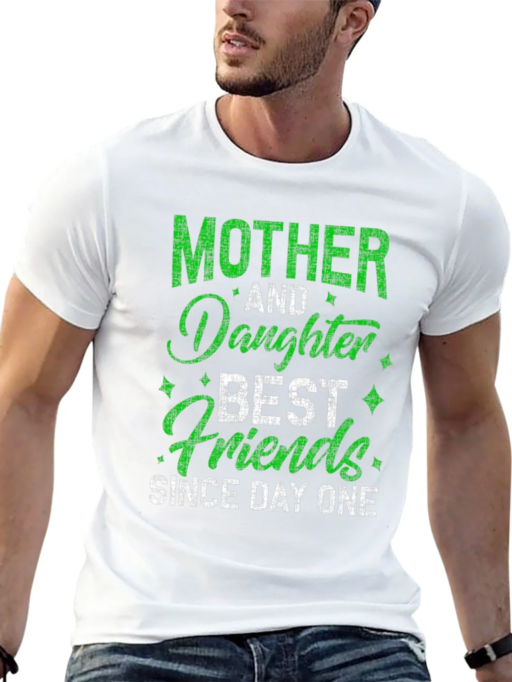 Mother and Daughter Best Friends Tee product image 4