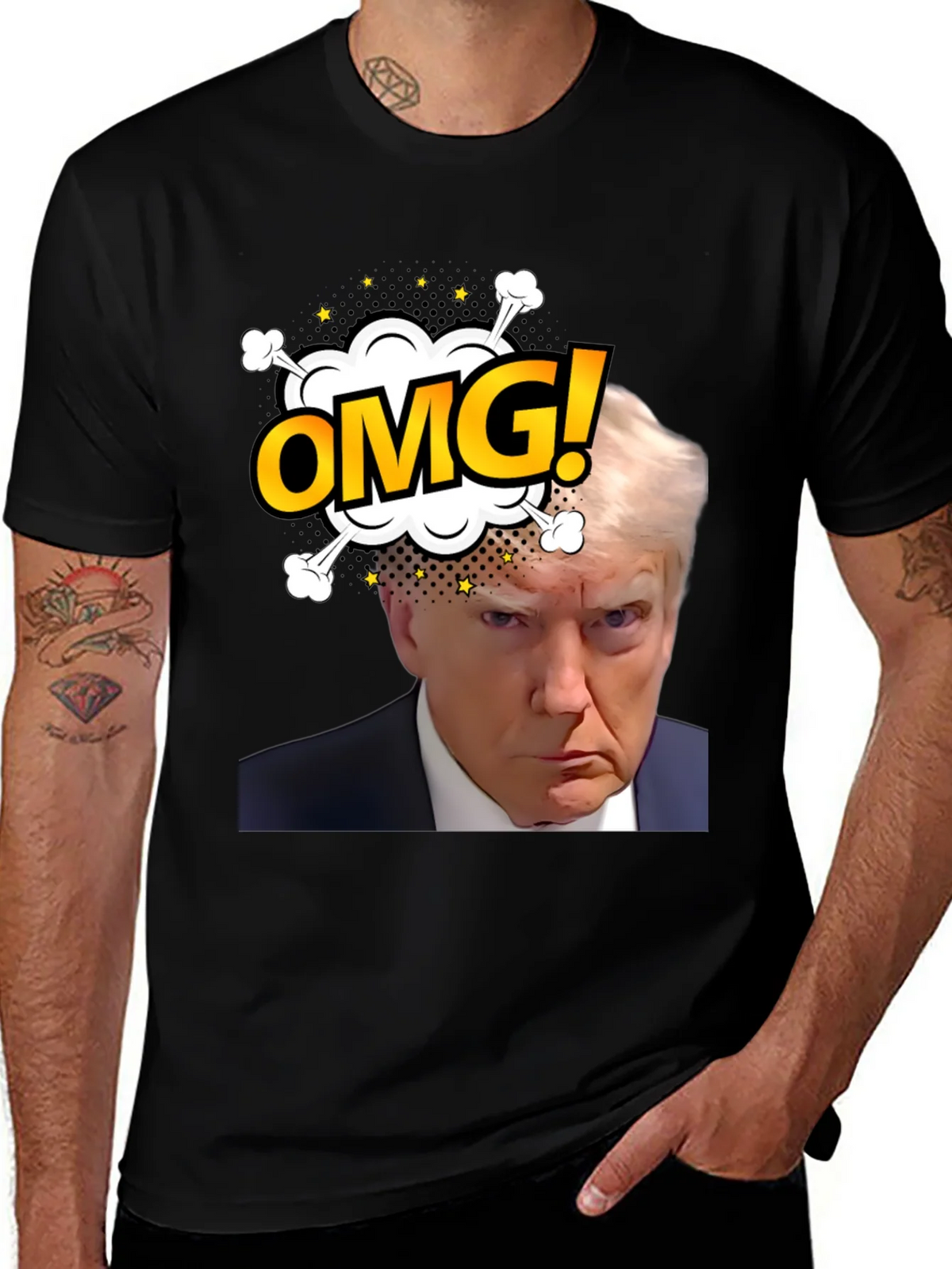 Trump OMG! Graphic T-Shirt product image 1
