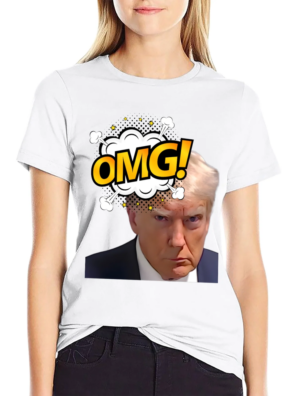 Trump OMG! Graphic T-Shirt product image 11