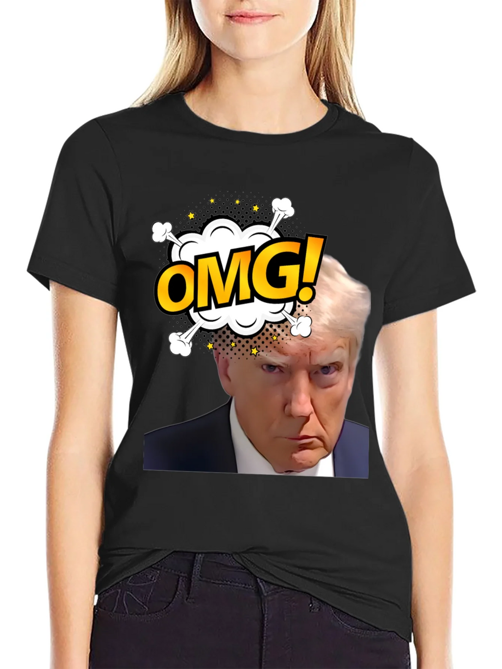 Trump OMG! Graphic T-Shirt product image 5
