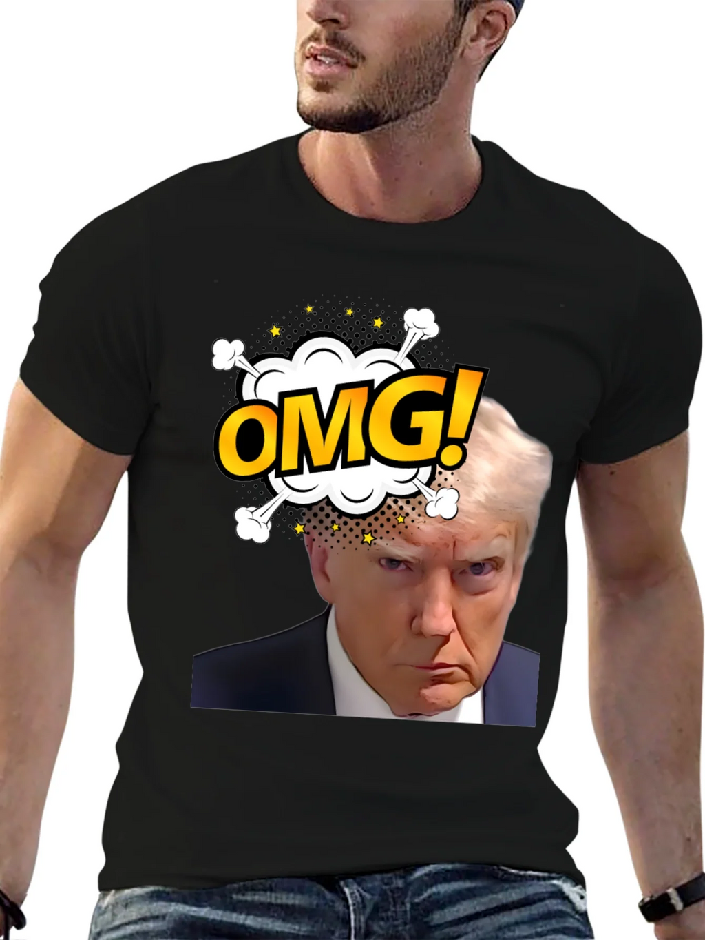 Trump OMG! Graphic T-Shirt product image 9
