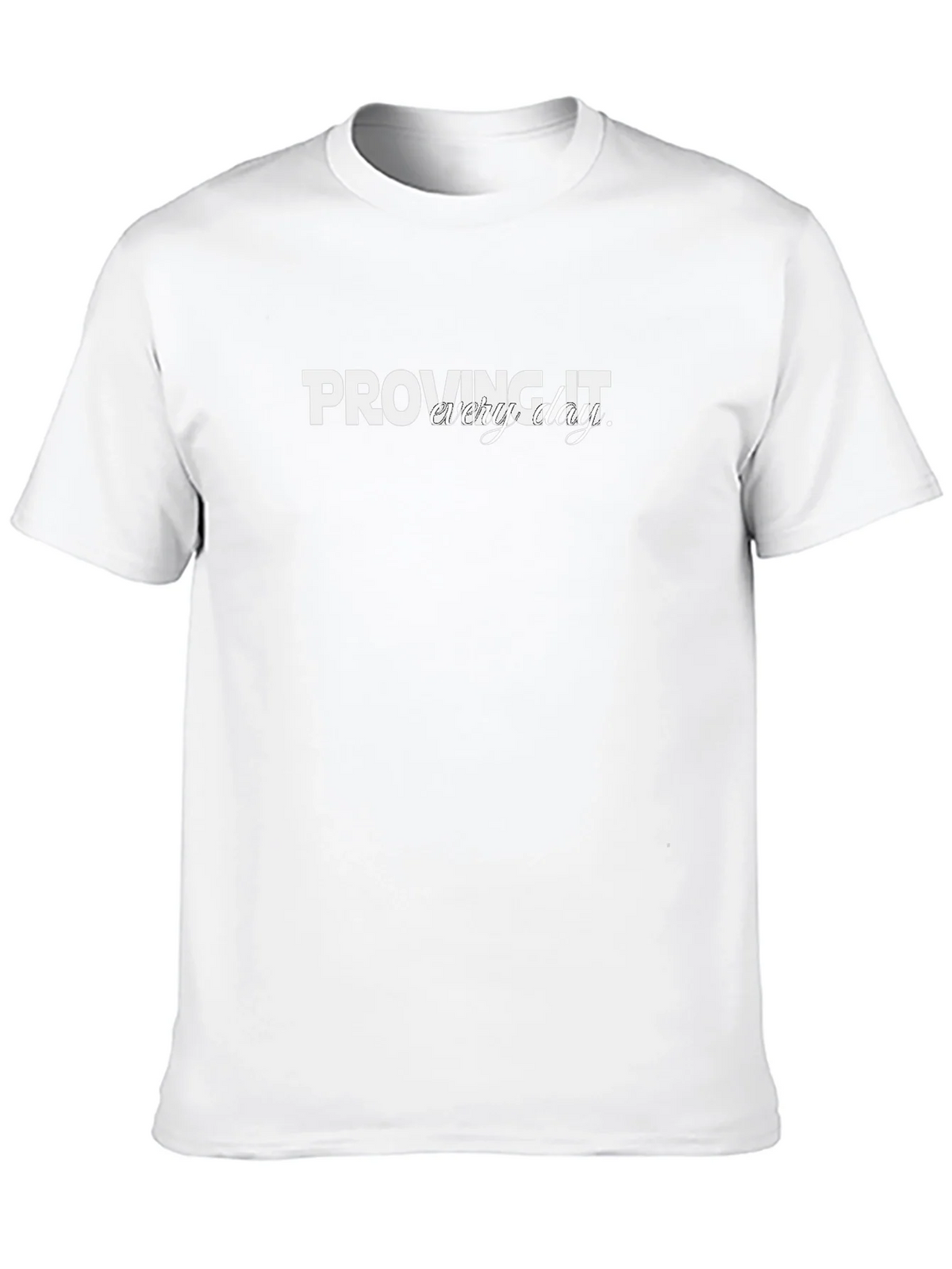 Proving It Everyday Black Graphic Tee product image 12