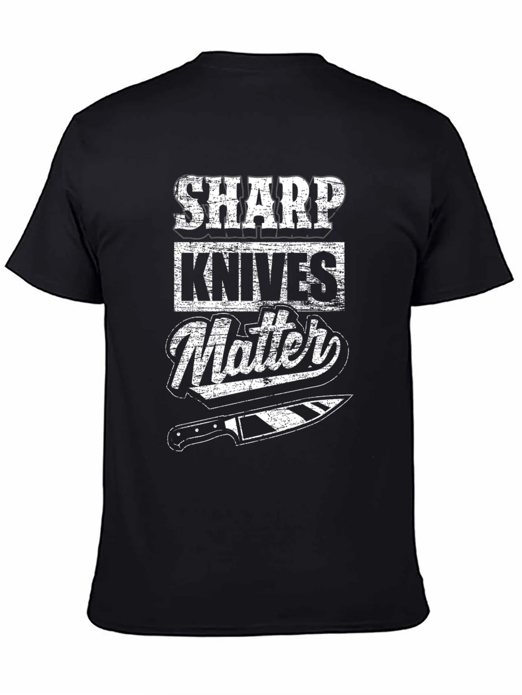 Sharp Knives Matter Chef T-Shirt product image 7