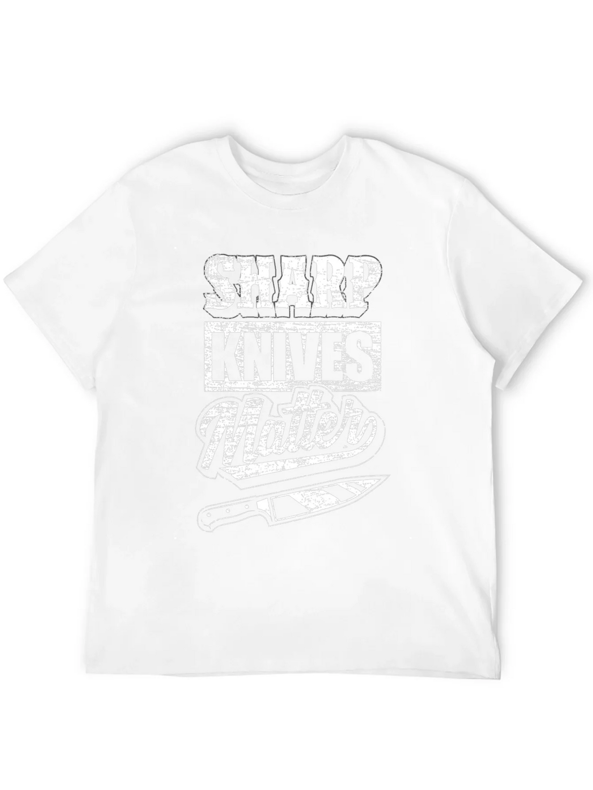 Sharp Knives Matter Chef T-Shirt product image 3