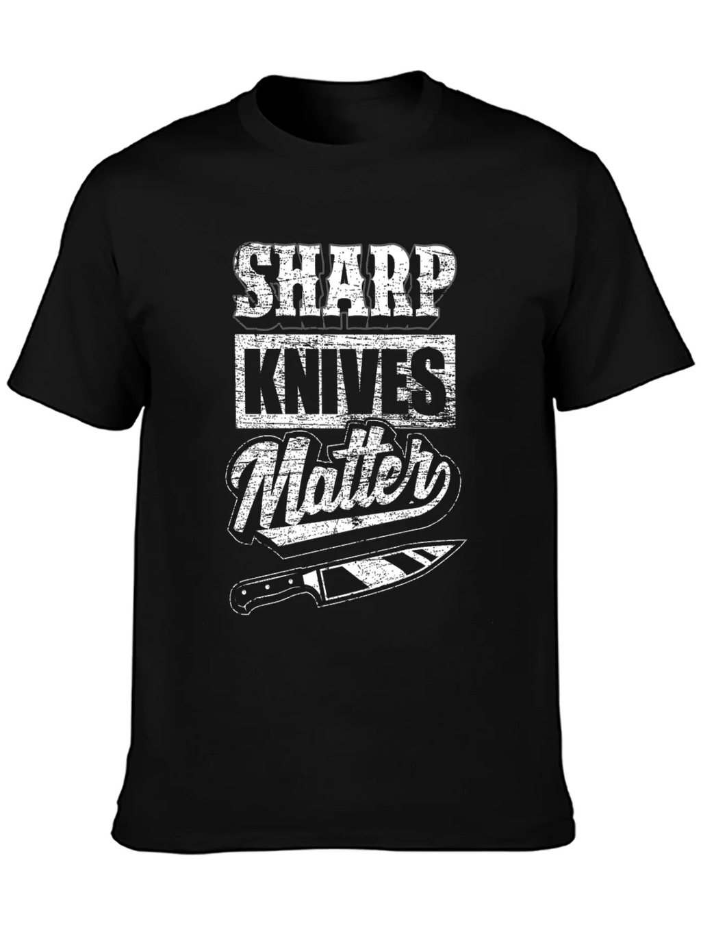 Sharp Knives Matter Chef T-Shirt product image 6