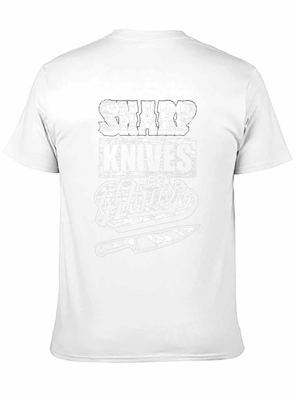 Sharp Knives Matter Chef T-Shirt product image 2