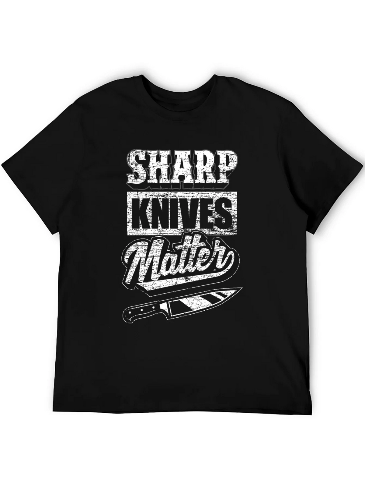 Sharp Knives Matter Chef T-Shirt product image 8