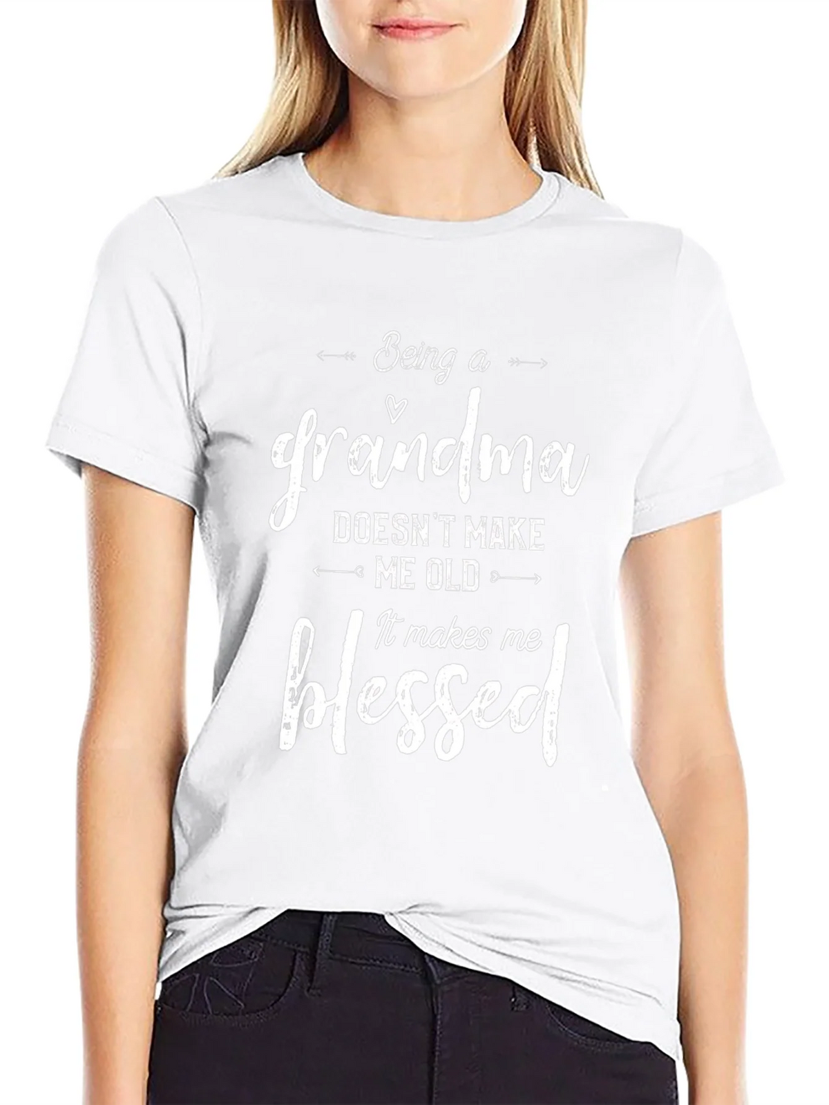 Being a Grandma T-Shirt - Blessed Gift for Grandmothers product image 11