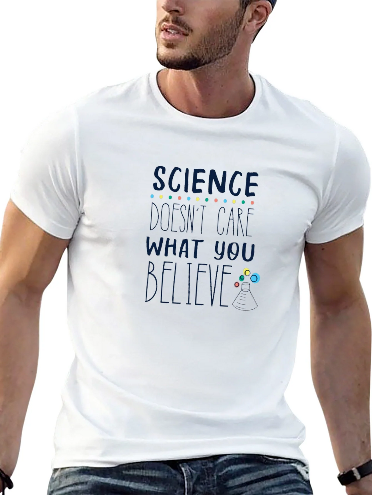 Science Dont Care What You Believe T-Shirt product image 4