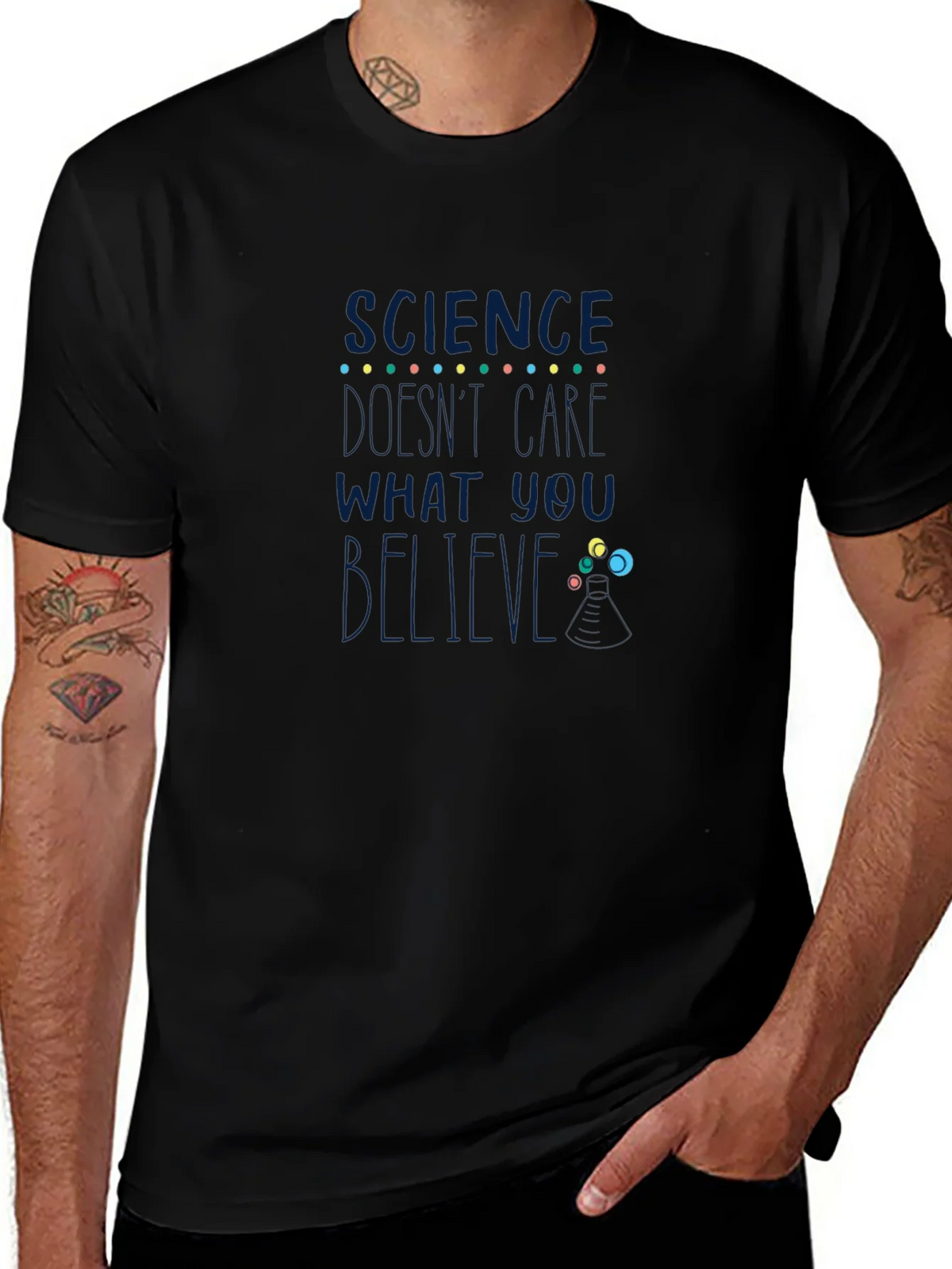 Science Dont Care What You Believe T-Shirt product image 1