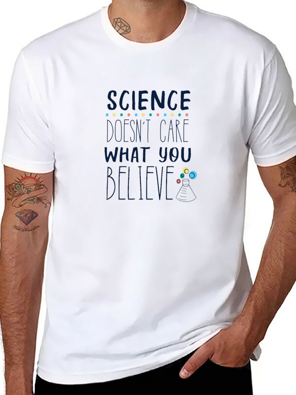 Science Dont Care What You Believe T-Shirt product image 10