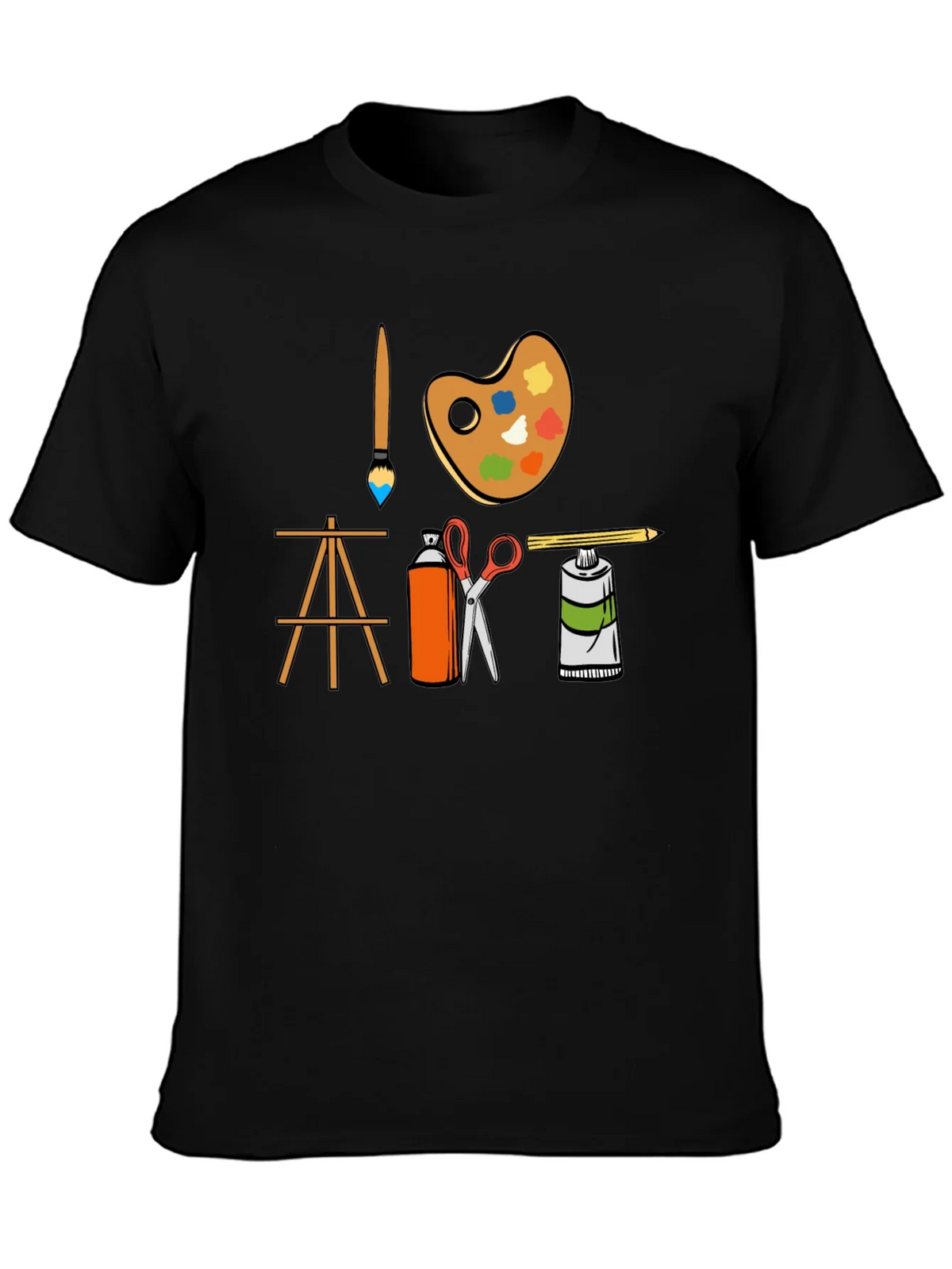 Artists Tools Graphic T-Shirt - Creative Arts Design product image 6