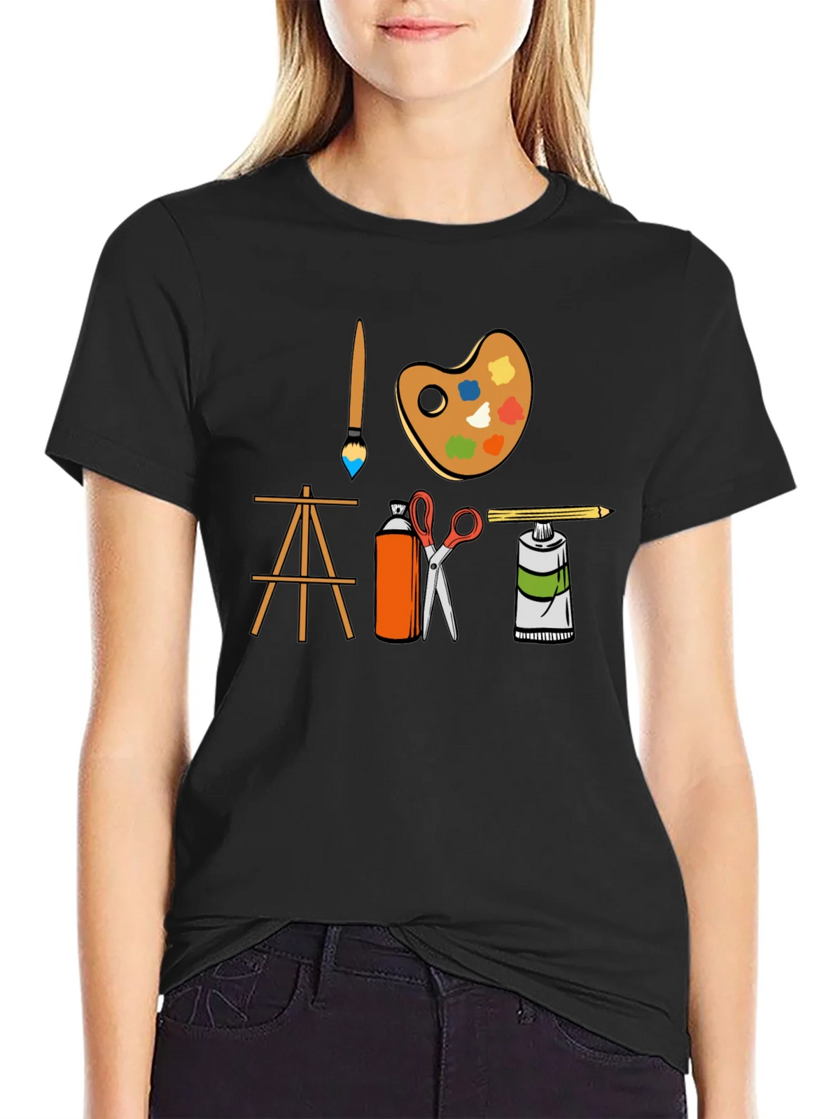 Artists Tools Graphic T-Shirt - Creative Arts Design product image 5