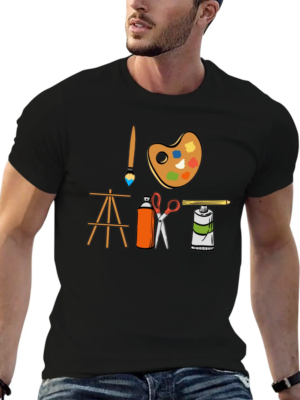 Artists Tools Graphic T-Shirt - Creative Arts Design product image 9